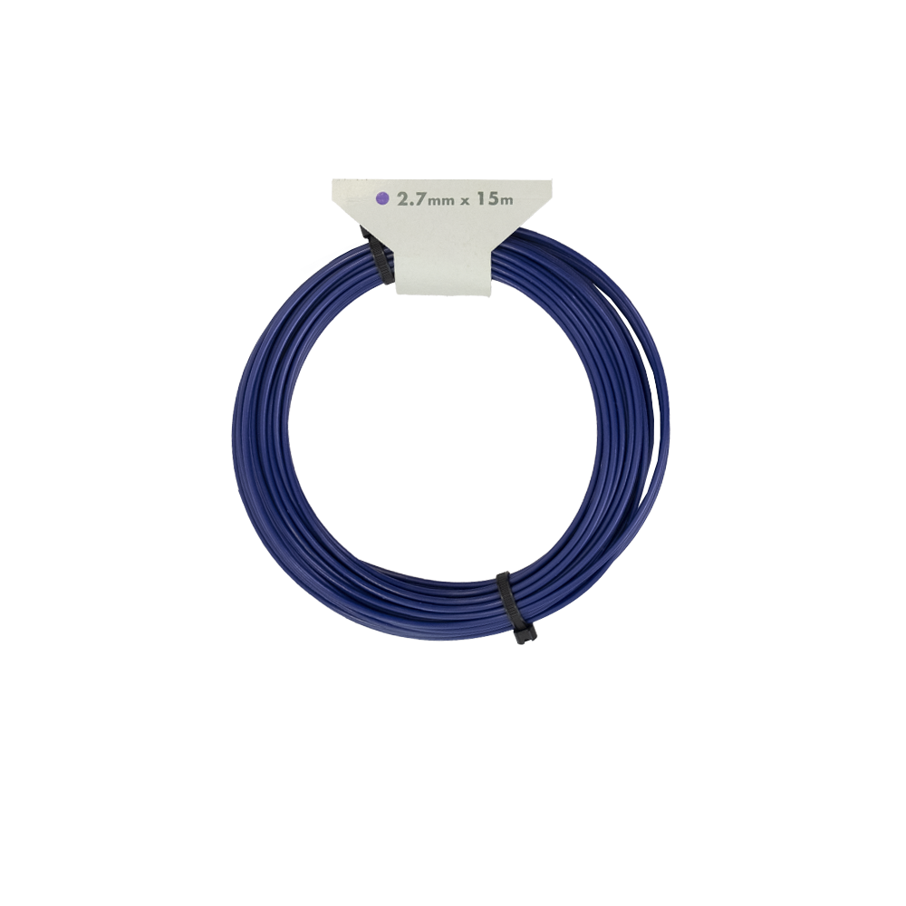 Fio Nylon Quadrado p/Roçadora 2.4 MM 15 M